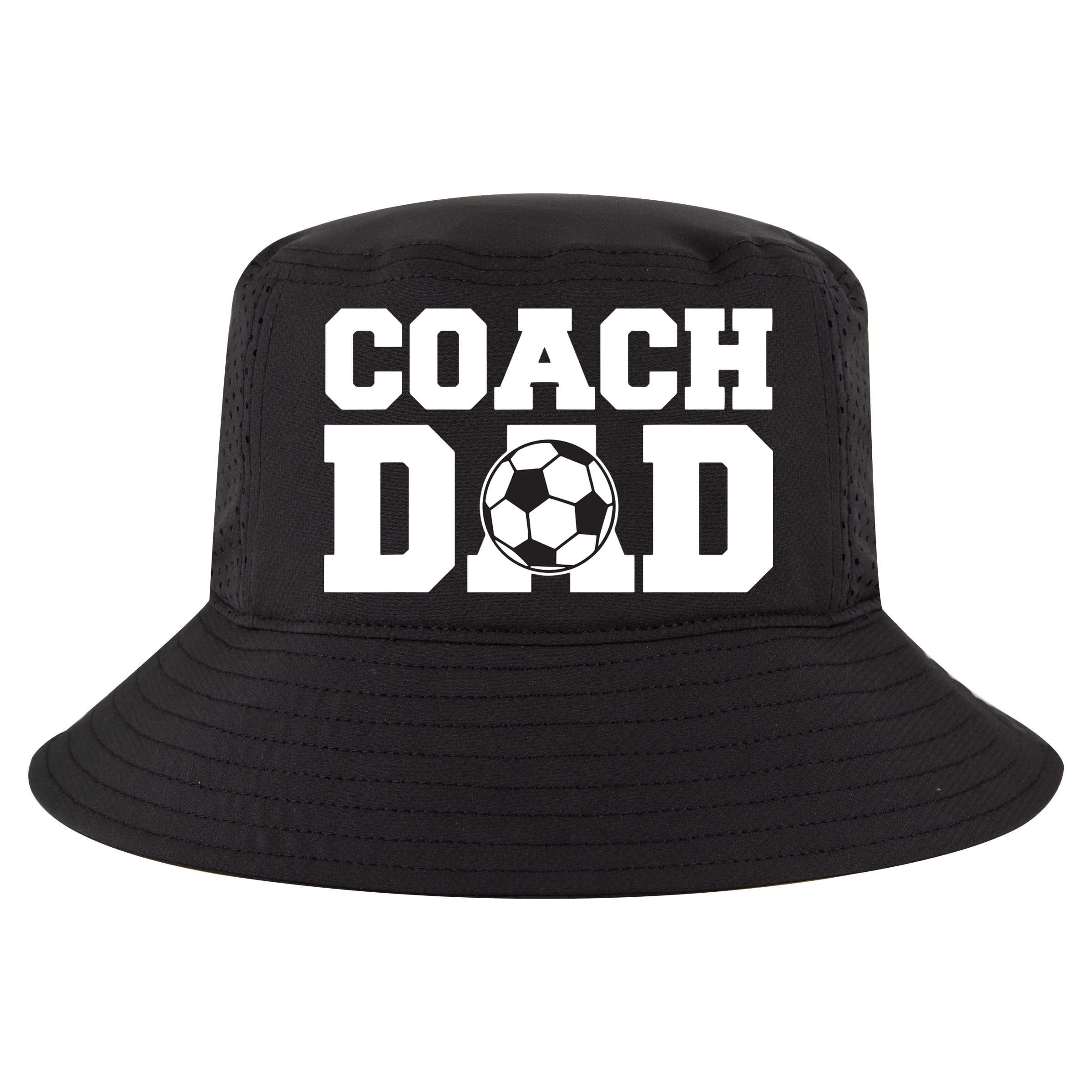 Coach Dad Soccer Dad Soccer Coach Cool Comfort Performance Bucket Hat