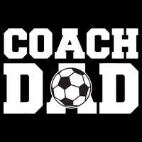 Coach Dad Soccer Dad Soccer Coach Button
