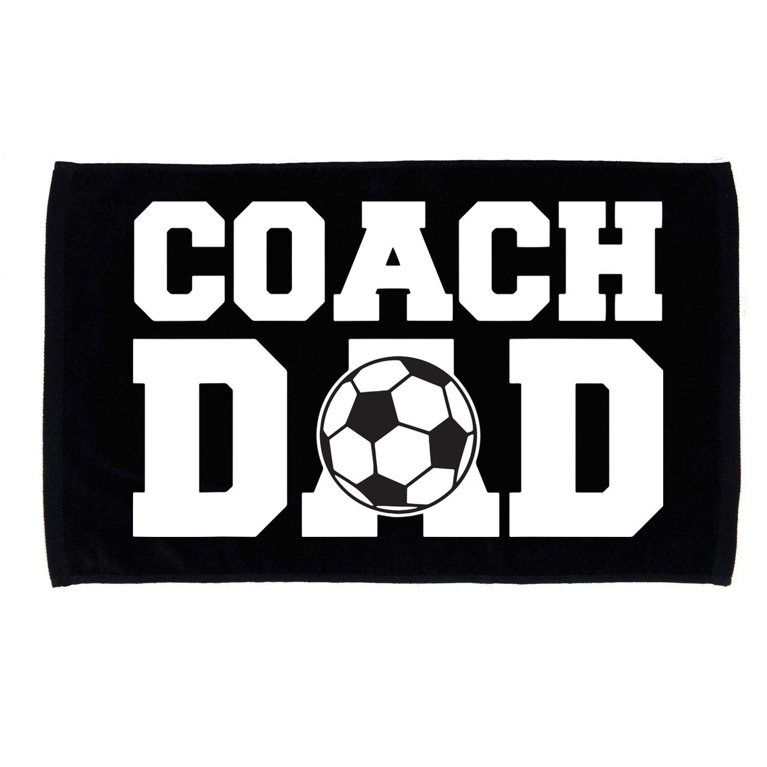 Coach Dad Soccer Dad Soccer Coach Microfiber Hand Towel