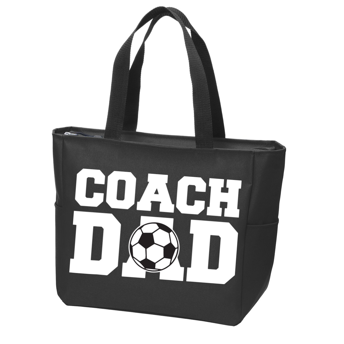 Coach Dad Soccer Dad Soccer Coach Zip Tote Bag