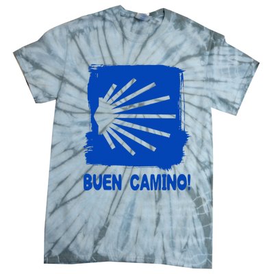 Camino De Santiago De Compostela Pilgrim Way Of St. James Tie-Dye T-Shirt