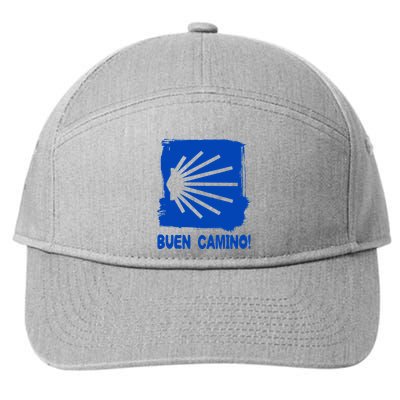 Camino De Santiago De Compostela Pilgrim Way Of St. James 7-Panel Snapback Hat