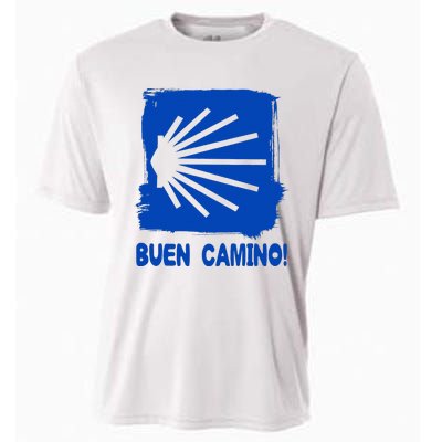 Camino De Santiago De Compostela Pilgrim Way Of St. James Cooling Performance Crew T-Shirt