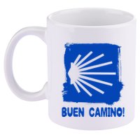 Camino De Santiago De Compostela Pilgrim Way Of St. James 11oz C Handle Ceramic Mug