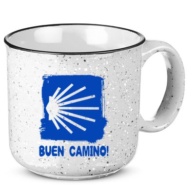 Camino De Santiago De Compostela Pilgrim Way Of St. James 15oz Campfire Ceramic Mug