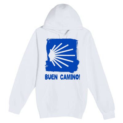 Camino De Santiago De Compostela Pilgrim Way Of St. James Premium Pullover Hoodie