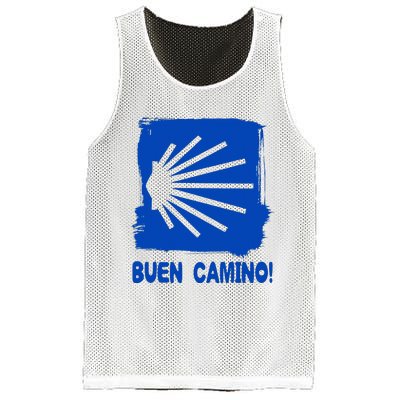 Camino De Santiago De Compostela Pilgrim Way Of St. James Mesh Reversible Basketball Jersey Tank