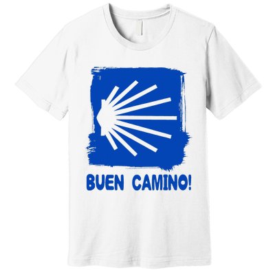 Camino De Santiago De Compostela Pilgrim Way Of St. James Premium T-Shirt