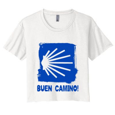 Camino De Santiago De Compostela Pilgrim Way Of St. James Crop Top