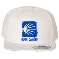 Camino De Santiago De Compostela Pilgrim Way Of St. James Wool Snapback Cap