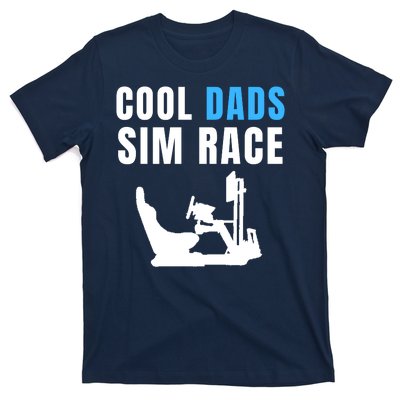 Cool Dads Sim Race Car Racing Sim Gaming Esport Sim Racer Sim Racing Cockpit T-Shirt