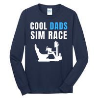 Cool Dads Sim Race Car Racing Sim Gaming Esport Sim Racer Sim Racing Cockpit Tall Long Sleeve T-Shirt