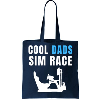 Cool Dads Sim Race Car Racing Sim Gaming Esport Sim Racer Sim Racing Cockpit Tote Bag