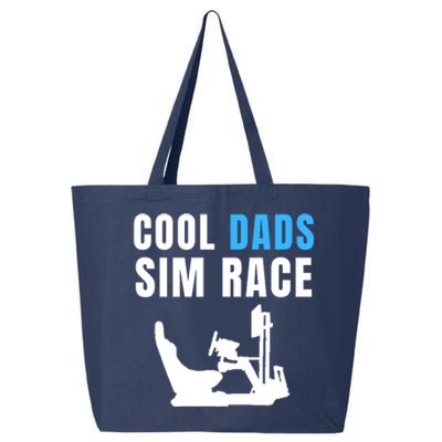 Cool Dads Sim Race Car Racing Sim Gaming Esport Sim Racer Sim Racing Cockpit 25L Jumbo Tote