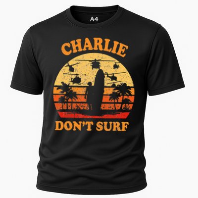 Charlie Dont Surf Military Vietnam War Surf Ops Performance Shirt