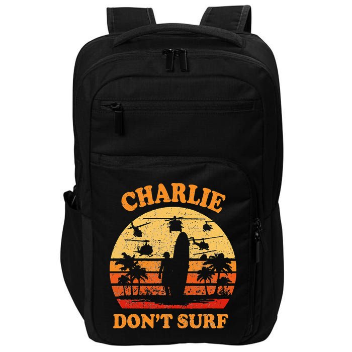 Charlie Dont Surf Military Vietnam War Surf Ops Impact Tech Backpack