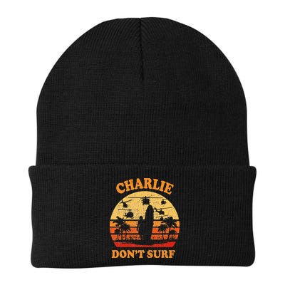Charlie Dont Surf Military Vietnam War Surf Ops Beanie