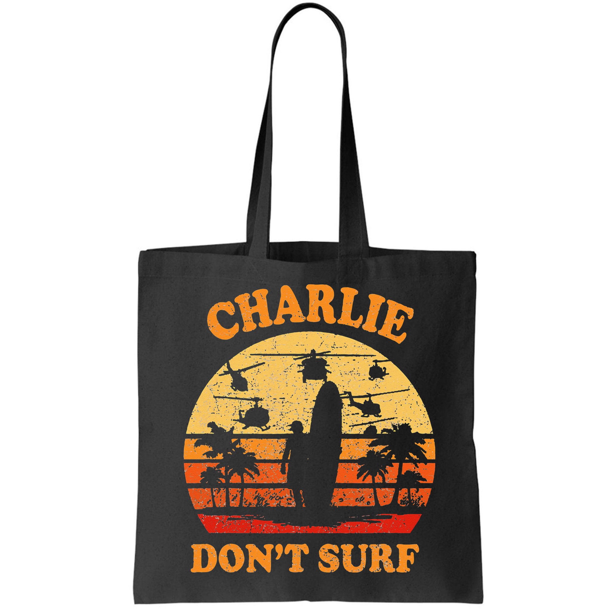 Charlie Dont Surf Military Vietnam War Surf Ops Bag