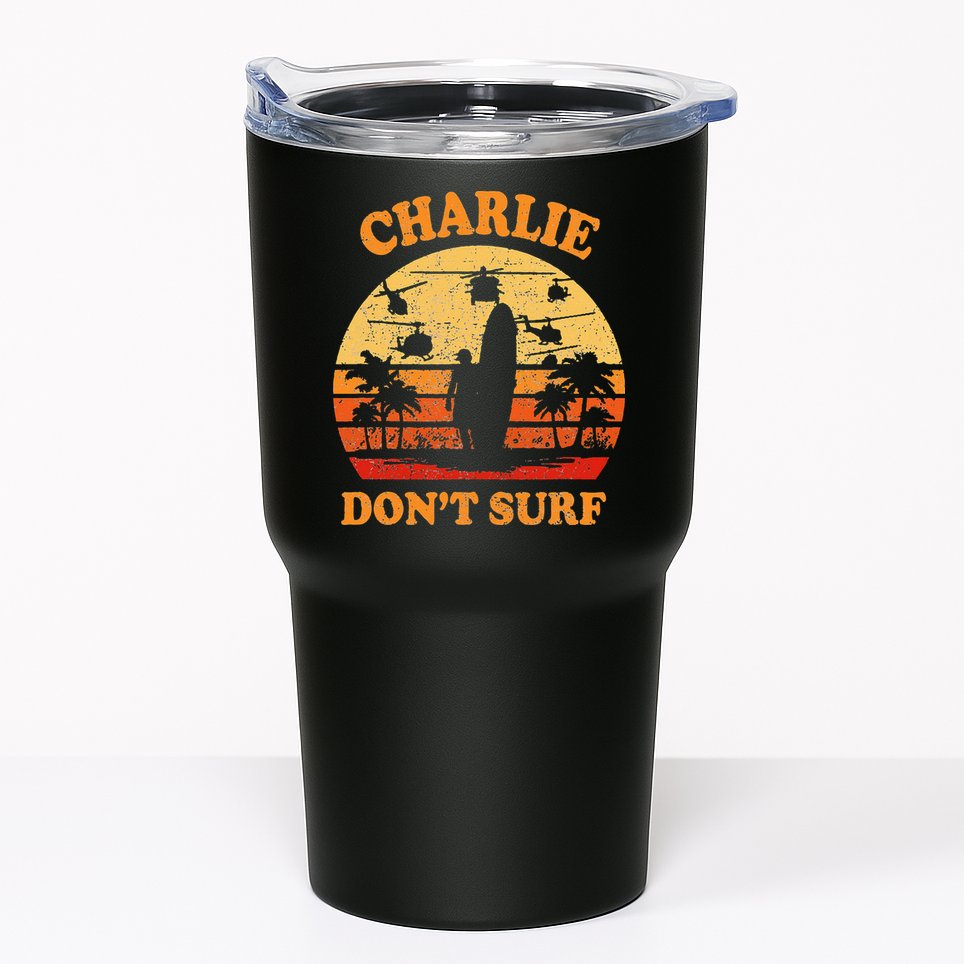 Charlie Dont Surf Military Vietnam War Surf Ops Tumbler