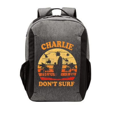 Charlie Dont Surf Military Vietnam War Surf Ops Vector Backpack
