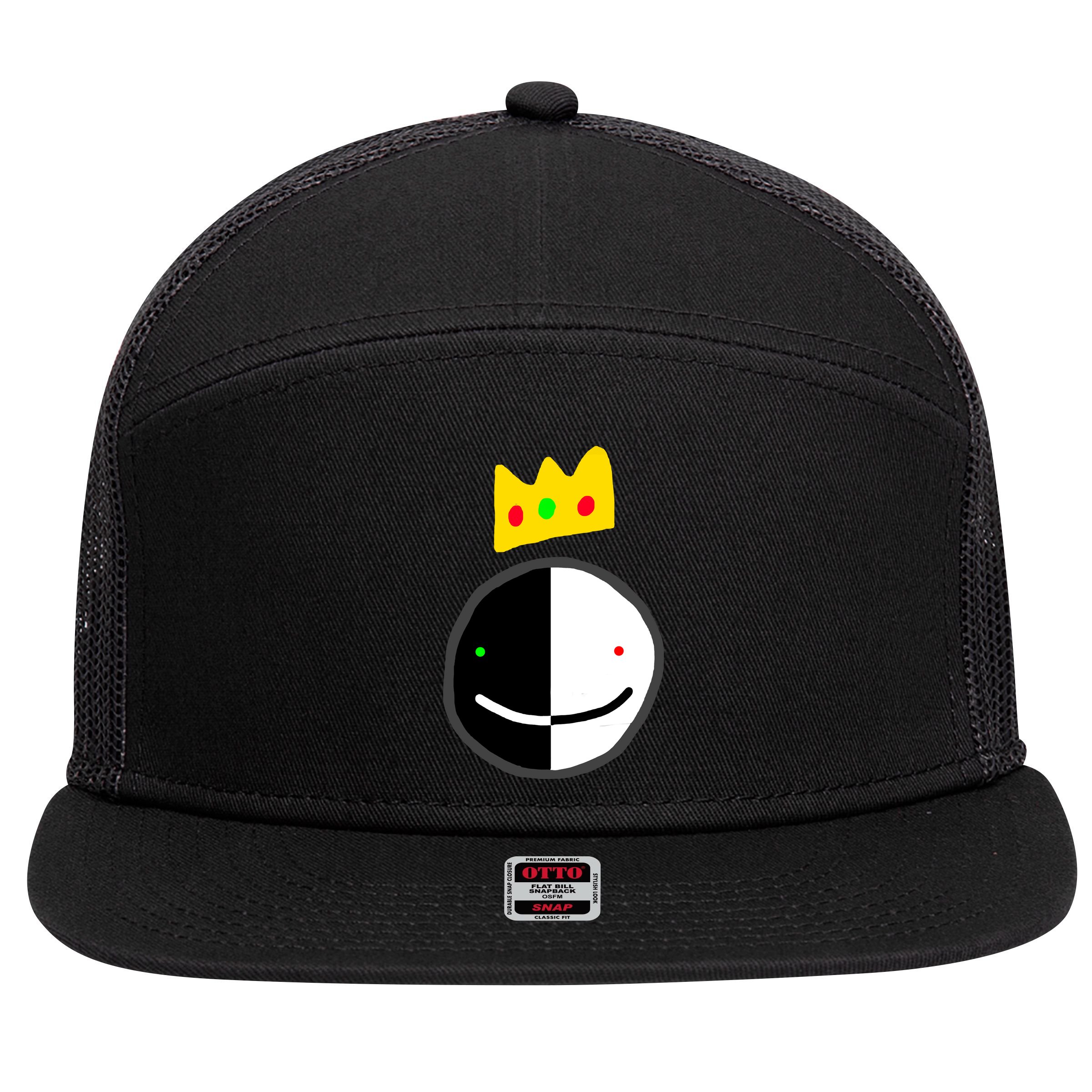 Crown Dream Smile SMP Team 7 Panel Mesh Trucker Snapback Hat