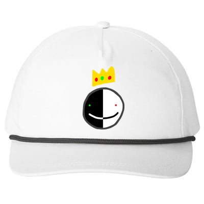 Crown Dream Smile SMP Team Snapback Five-Panel Rope Hat