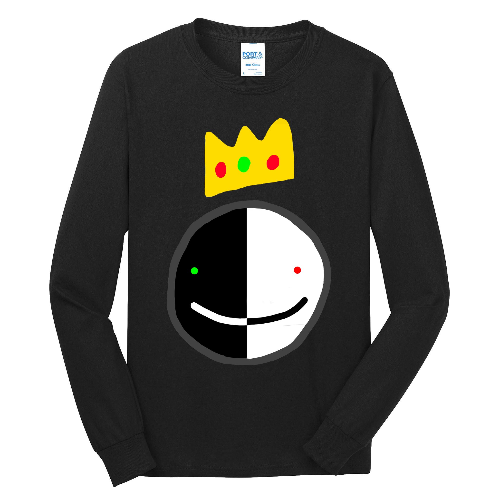 Crown Dream Smile SMP Team Tall Long Sleeve T-Shirt