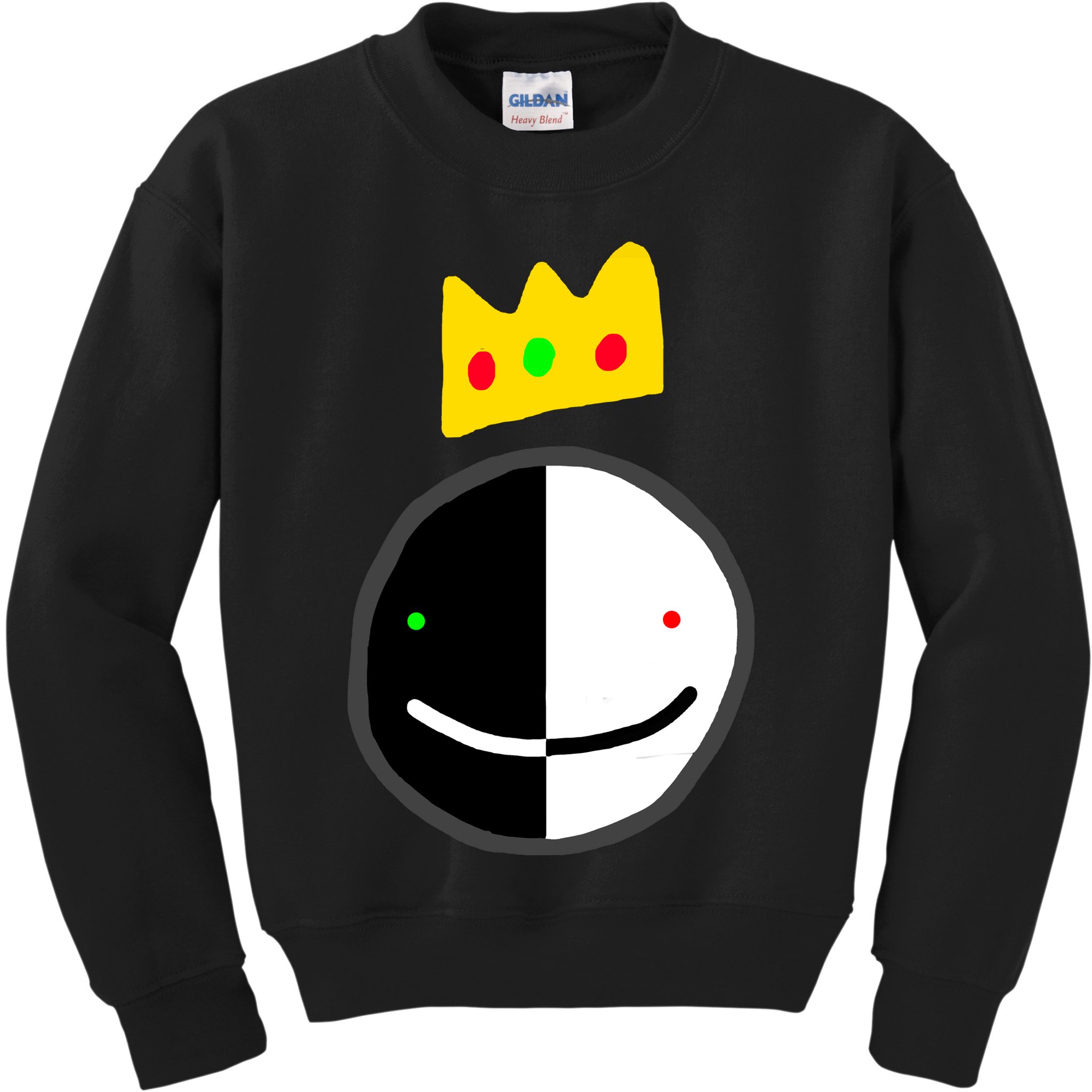 Crown Dream Smile SMP Team Kids Sweatshirt