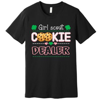 Cookie Dealer Scout For Scouting Family Matching Premium T-Shirt