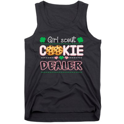 Cookie Dealer Scout For Scouting Family Matching Tank Top