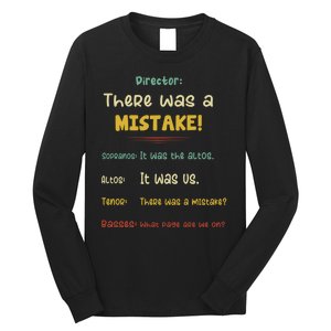 Choir Director Soprano Alto Tenor Bass Long Sleeve Shirt