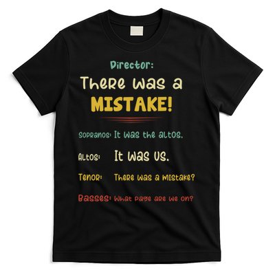 Choir Director Soprano Alto Tenor Bass T-Shirt