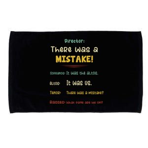 Choir Director Soprano Alto Tenor Bass Microfiber Hand Towel