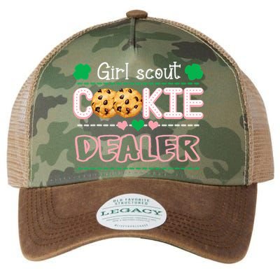 Cookie Dealer Scout For Funny Scouting Family Matching Legacy Tie Dye Trucker Hat