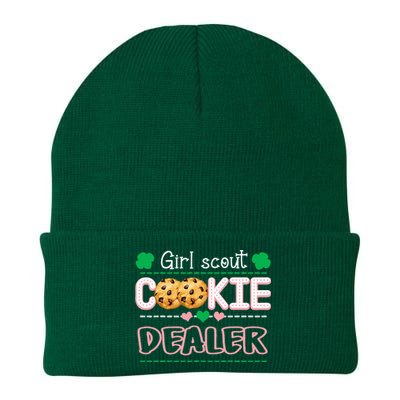 Cookie Dealer Scout For Funny Scouting Family Matching Knit Cap Winter Beanie