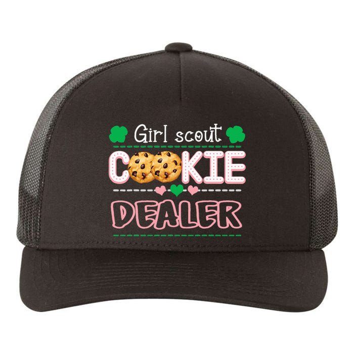 Cookie Dealer Scout For Funny Scouting Family Matching Yupoong Adult 5-Panel Trucker Hat