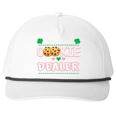 Cookie Dealer Scout For Funny Scouting Family Matching Snapback Five-Panel Rope Hat