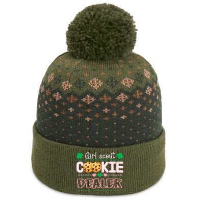 Cookie Dealer Scout For Funny Scouting Family Matching The Baniff Cuffed Pom Beanie