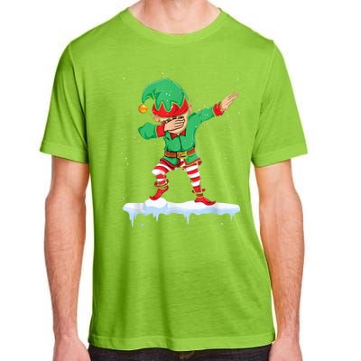 Christmas Dabbing Squad Xmas Family Matching Gift Adult ChromaSoft Performance T-Shirt