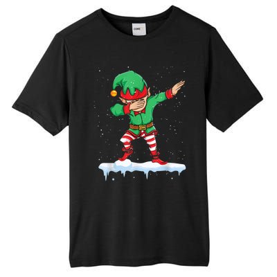 Christmas Dabbing Squad Xmas Family Matching Gift Tall Fusion ChromaSoft Performance T-Shirt