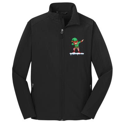 Christmas Dabbing Squad Xmas Family Matching Gift Core Soft Shell Jacket