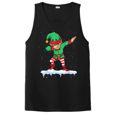 Christmas Dabbing Squad Xmas Family Matching Gift PosiCharge Competitor Tank