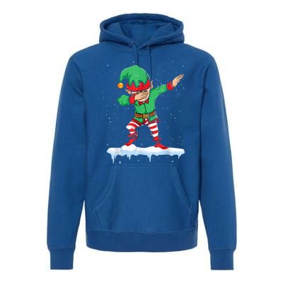 Christmas Dabbing Squad Xmas Family Matching Gift Premium Hoodie