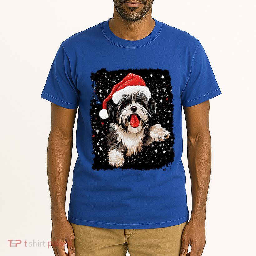Christmas Dog Shih Tzu Gift Tall T-Shirt