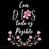 Con Dios Todo Es Posible Shirts Christian Spanish Bucket Hat