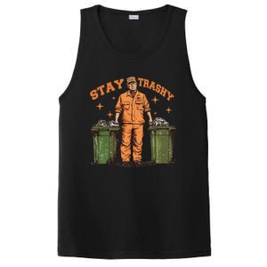 Cool Donald Trump As Garbage Collector Stay TrashyTrump 47rt PosiCharge Competitor Tank