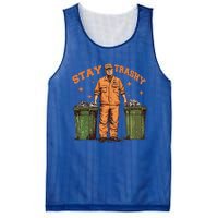 Cool Donald Trump As Garbage Collector Stay TrashyTrump 47rt Mesh Reversible Basketball Jersey Tank