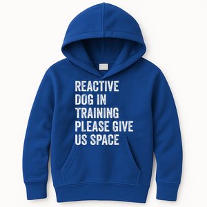 Certified Dog Trainers Reactive Dog In Training Dog Handlers Kids Hoodie