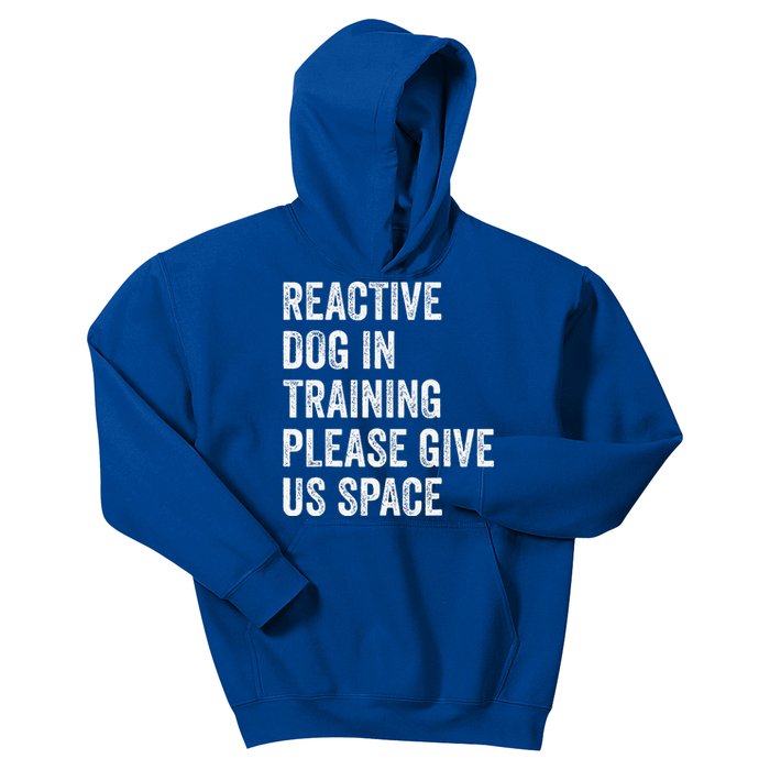 Certified Dog Trainers Reactive Dog In Training Dog Handlers Kids Hoodie