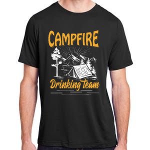 Campfire Drinking Team Camping Lover Scout Camper Adult ChromaSoft Performance T-Shirt